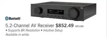The Brick JBL MA510 5.2-Channel 8K AV Receiver - Black (JBLMA510BLKAM) offer