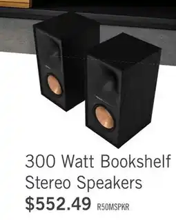 The Brick Klipsch Reference R-50M 300 W Bookshelf Stereo Speakers offer