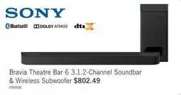 The Brick SONY HTB600 3.1.2 Channel Soundbar with Wireless Subwoofer (HT-B600) offer