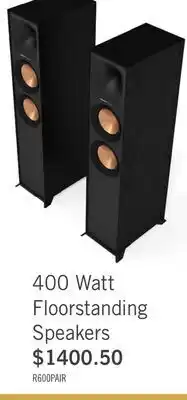 The Brick Klipsch Reference R-600F 400 W Floorstanding Speakers - Set of Two offer