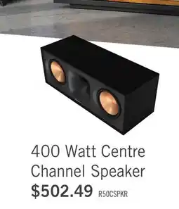 The Brick Klipsch Reference R-50C 400 W Centre Channel Speaker offer