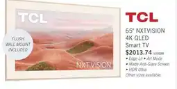The Brick TCL 65 NXTVISION 4K QLED Smart Google TV (65A300W) offer