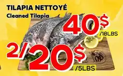 Marche Salaberry TILAPIA NETTOYÉ offer