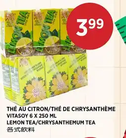 Kim Phat VITASOY LEMON TEA/CHRYSANTHEMUM TEA offer