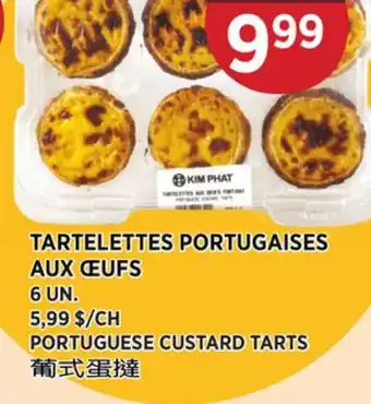 Kim Phat PORTUGUESE CUSTARD TARTS offer