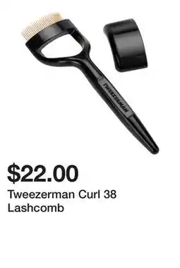 TSC Stores Tweezerman Curl 38 Lashcomb offer