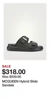 Holt Renfrew MCQUEEN Hybrid Slide Sandals offer
