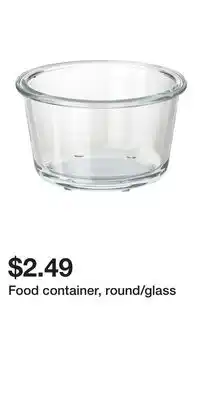 IKEA Food container, round/glass offer