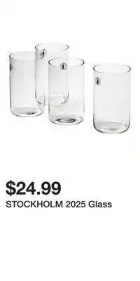 IKEA STOCKHOLM 2025 Glass offer