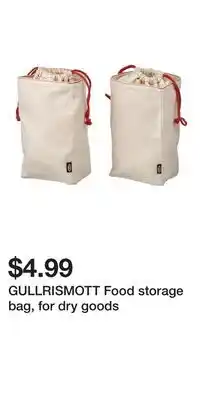 IKEA GULLRISMOTT Food storage bag, for dry goods offer