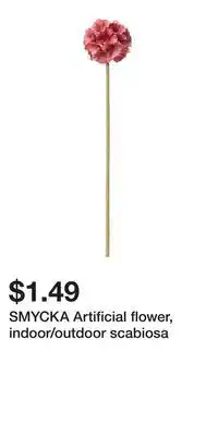 IKEA SMYCKA Artificial flower, indoor/outdoor scabiosa offer