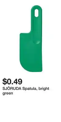 IKEA SJÖRUDA Spatula, bright green offer