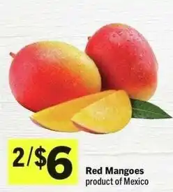 IGA Red Mangoes offer
