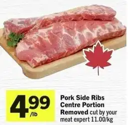 IGA Pork Side Ribs Centre Portion Removed offer