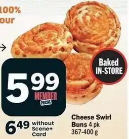 IGA Cheese Swirl Buns offer