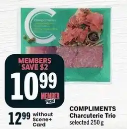 IGA Compliments charcuterie trio selected offer