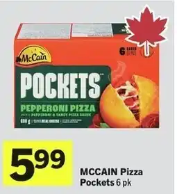 IGA Mccain pizza pockets offer