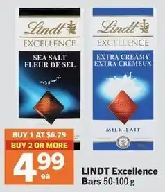 IGA Lindt excellence bars offer