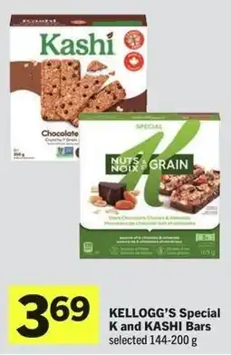 IGA Kellogg's special k and kashi bars offer