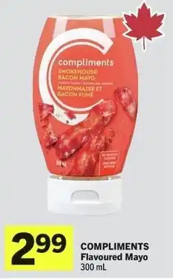 IGA Compliments flavoured mayo offer