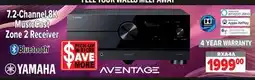 2001 Audio Video 7.2-Channel 8K MusicCast Zone 2 Receiver offer