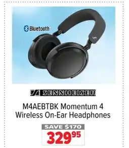 2001 Audio Video Sennheiser Momentum 4 Wireless On-Ear Headphones offer