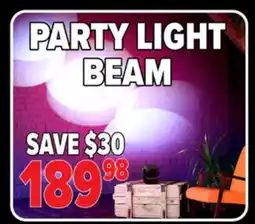 2001 Audio Video PARTY LIGHT BEAM offer
