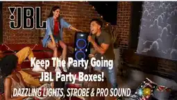 2001 Audio Video JBL Party Boxes! offer