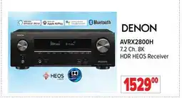 2001 Audio Video DENON 7.2 Ch. 8K HDR HEOS Receiver offer