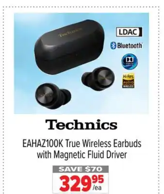 2001 Audio Video Technics True Wireless Earbuds with Magnetic Fluid Driver offer