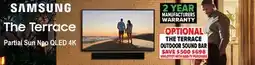 2001 Audio Video QN55LST7D The Terrace Partial Sun Neo QLED 4k offer