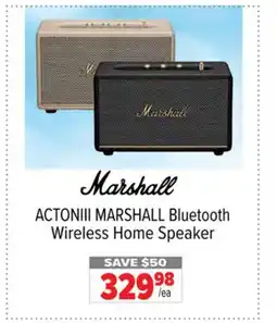 2001 Audio Video MARSHALL Bluetooth Wireless Home Speaker offer