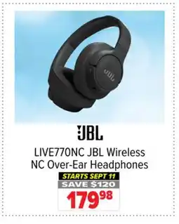 2001 Audio Video LIVE770NC JBL Wireless NC Over-Ear Headphones offer