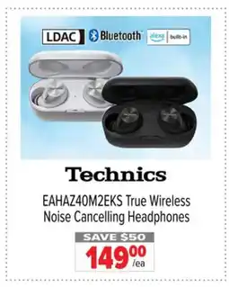 2001 Audio Video EAHAZ40M2EKS True Wireless Noise Cancelling Headphones offer