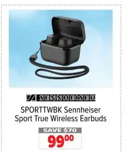 2001 Audio Video Sennheiser Sport True Wireless Earbuds offer