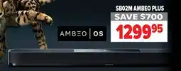 2001 Audio Video Sennheiser 7.1.4-Ch Powered Dolby Atmos Sound Bar & 8 Powered Subwoofer offer