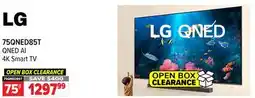 2001 Audio Video 75QNED85T QNED AI 4K Smart TV offer