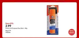 Staples Elmer's All Purpose Glue Stick - 40g offer