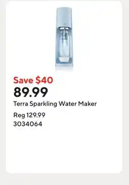 Staples Terra Sparkling Water Maker offer