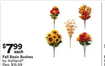 Michaels Fall Basic Bushes by Ashland offer