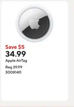 Staples Apple AirTag offer
