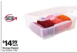 Michaels Storage Keeper by Simply Tidy offer