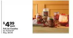 Michaels Fall Jar Candles by Ashland offer