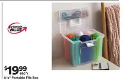 Michaels Iris Portable File Box offer