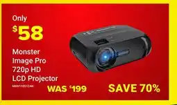 Visions Electronics Monster Image Pro 720p HD LCD Projector offer