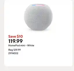 Staples HomePod mini - White offer