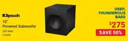 Visions Electronics 10 Powered Subwoofer offer