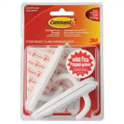 Staples Command Adhesive Hooks, Large offer