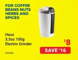 Visions Electronics Hauz 3.5oz 100g Electric Grinder offer