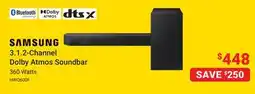 Visions Electronics Samsung Q Series 3.1.2 Ch Dolby Atmos Soundbar offer